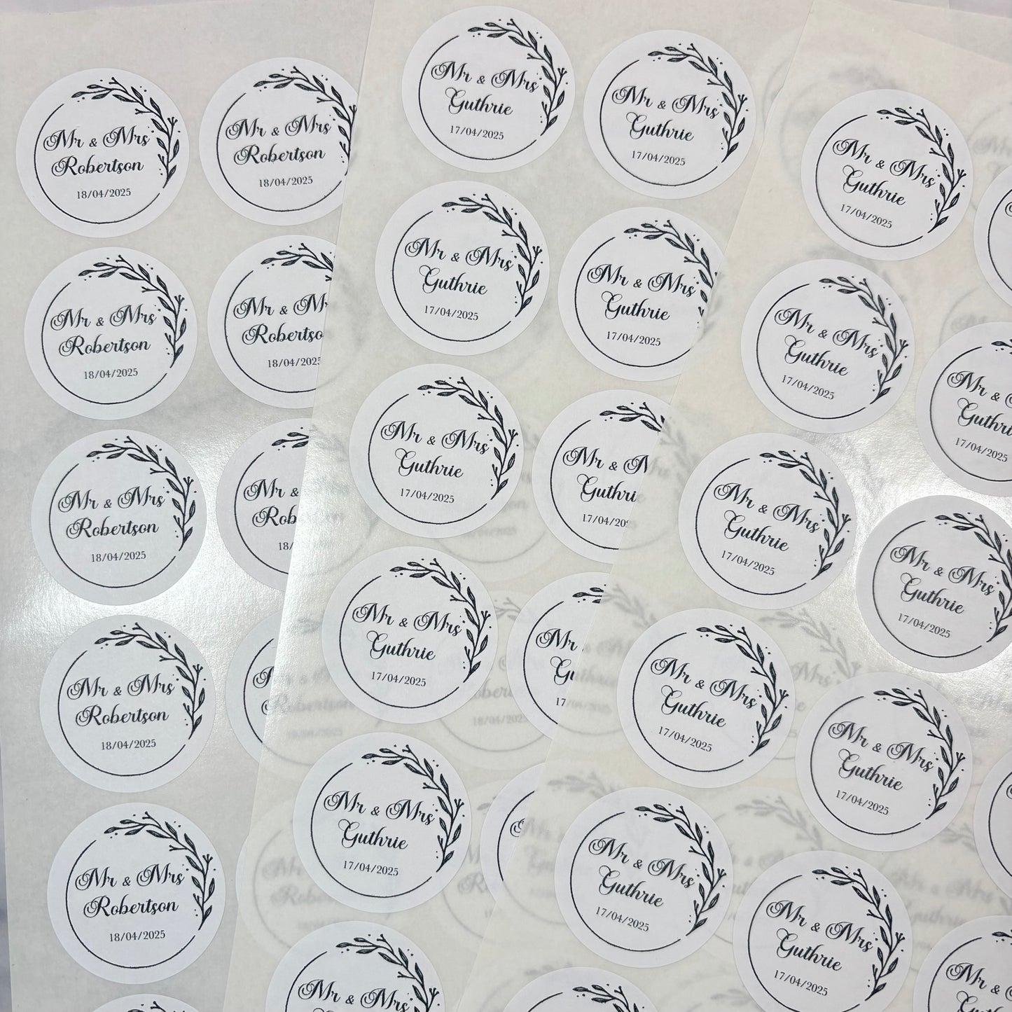 Envelope Sealing Stickers