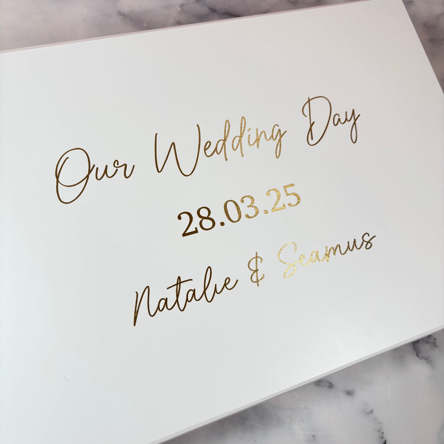 Wedding Keepsake Memory Box