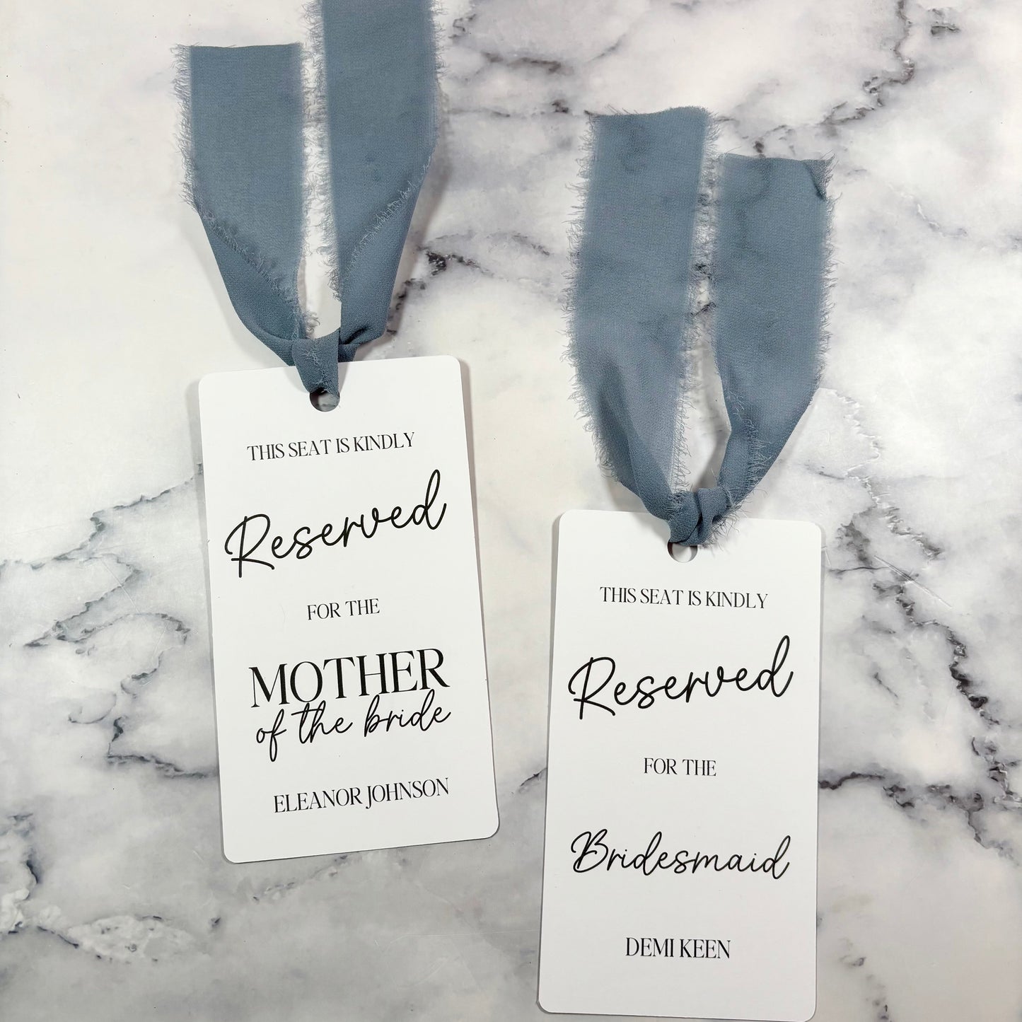 The Graceful Reserved Seat Tag