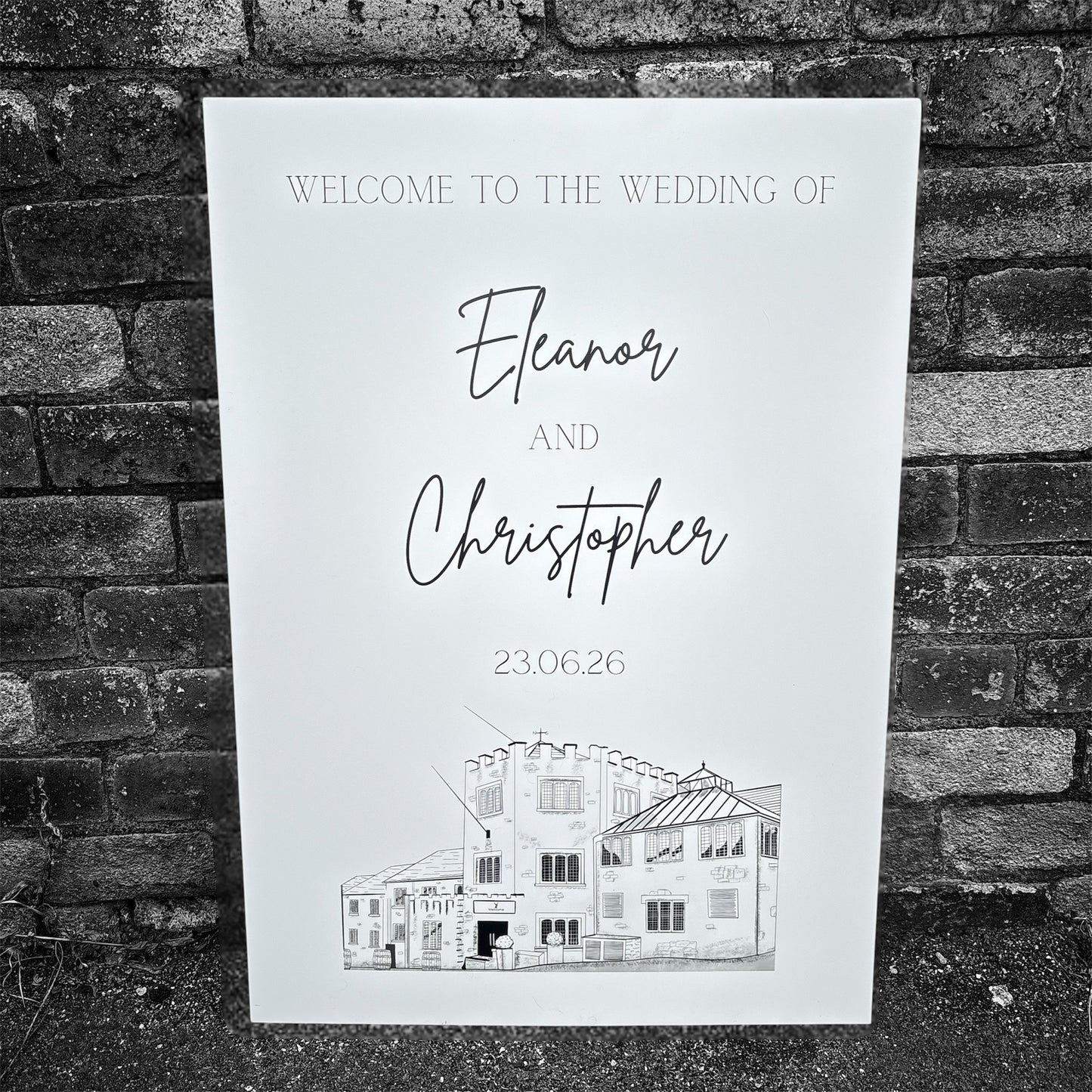 Welcome Sign | Large Foam-board Signage