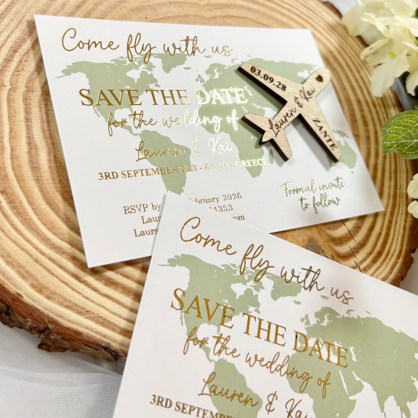 The Destination Keepsake Save the Date