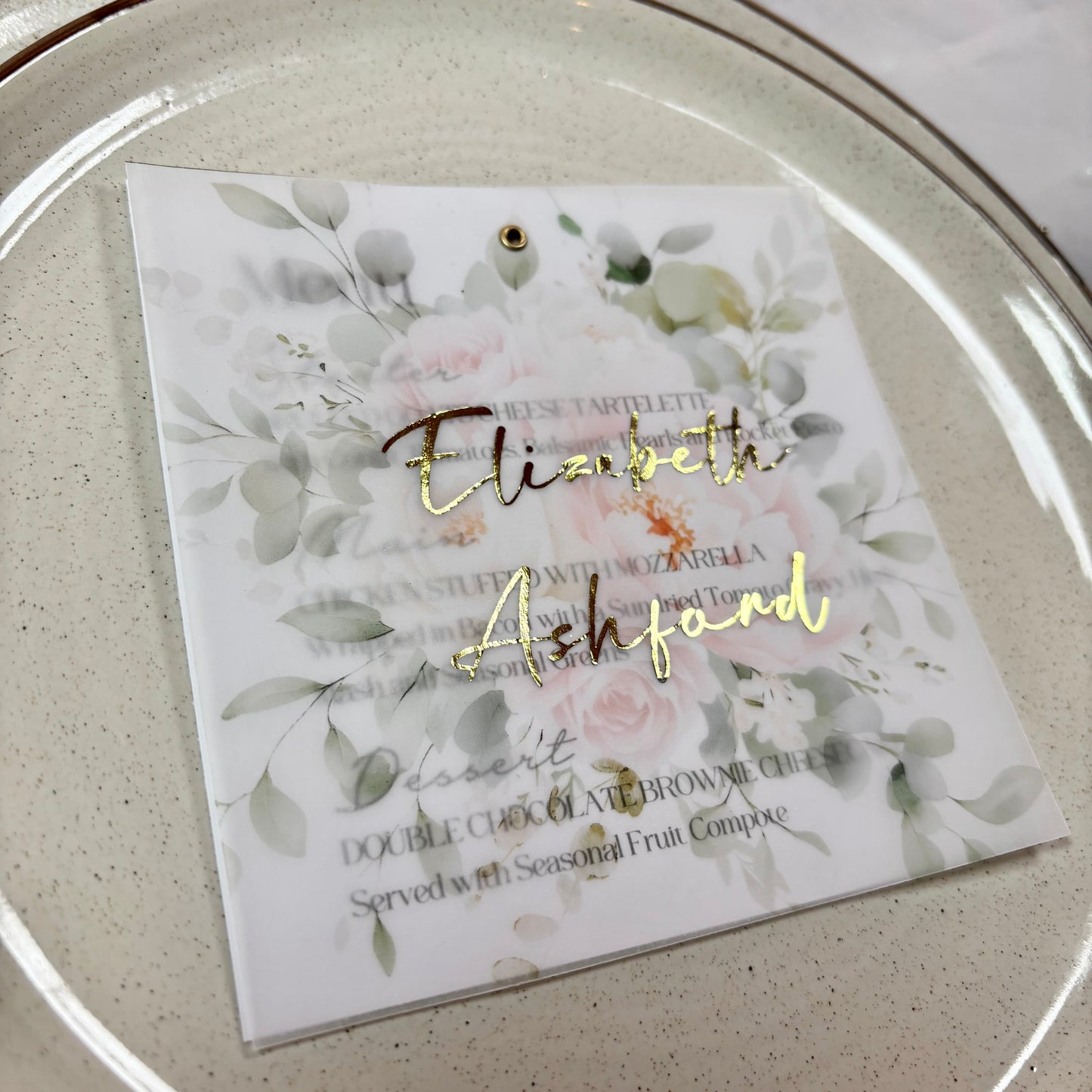 Scripted Petals Menu