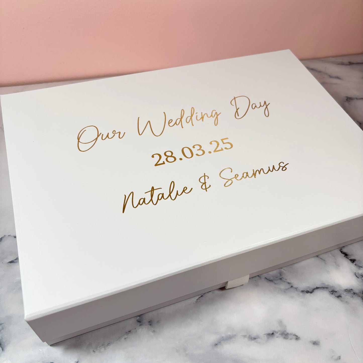 Wedding Keepsake Memory Box