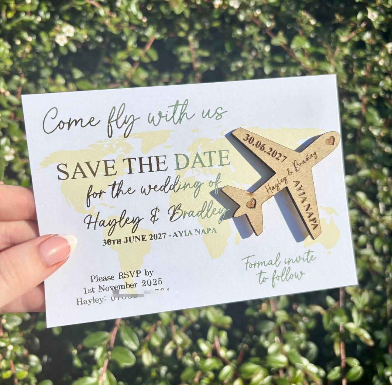The Destination Keepsake Save the Date