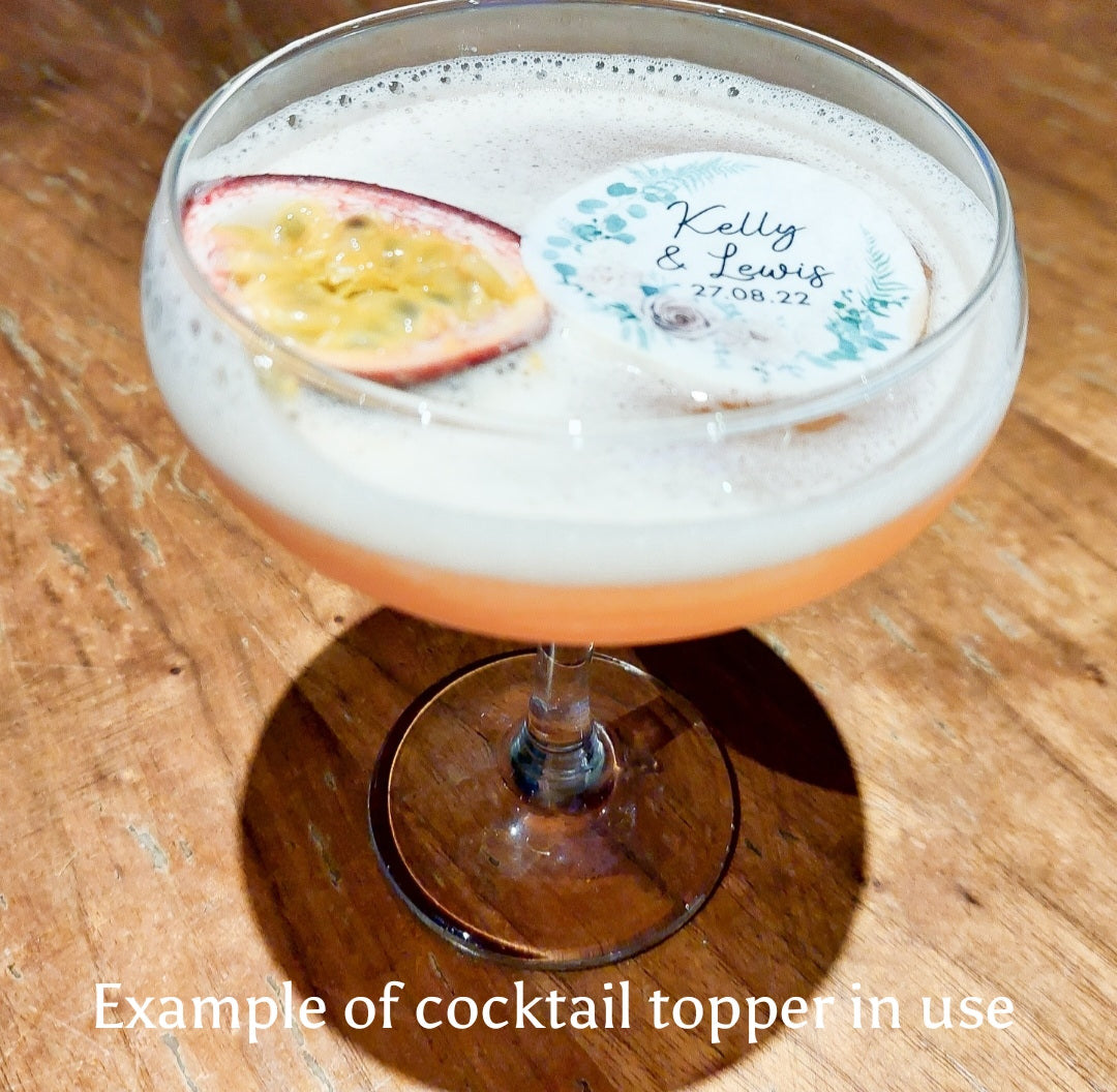 Wedding Cocktail Toppers
