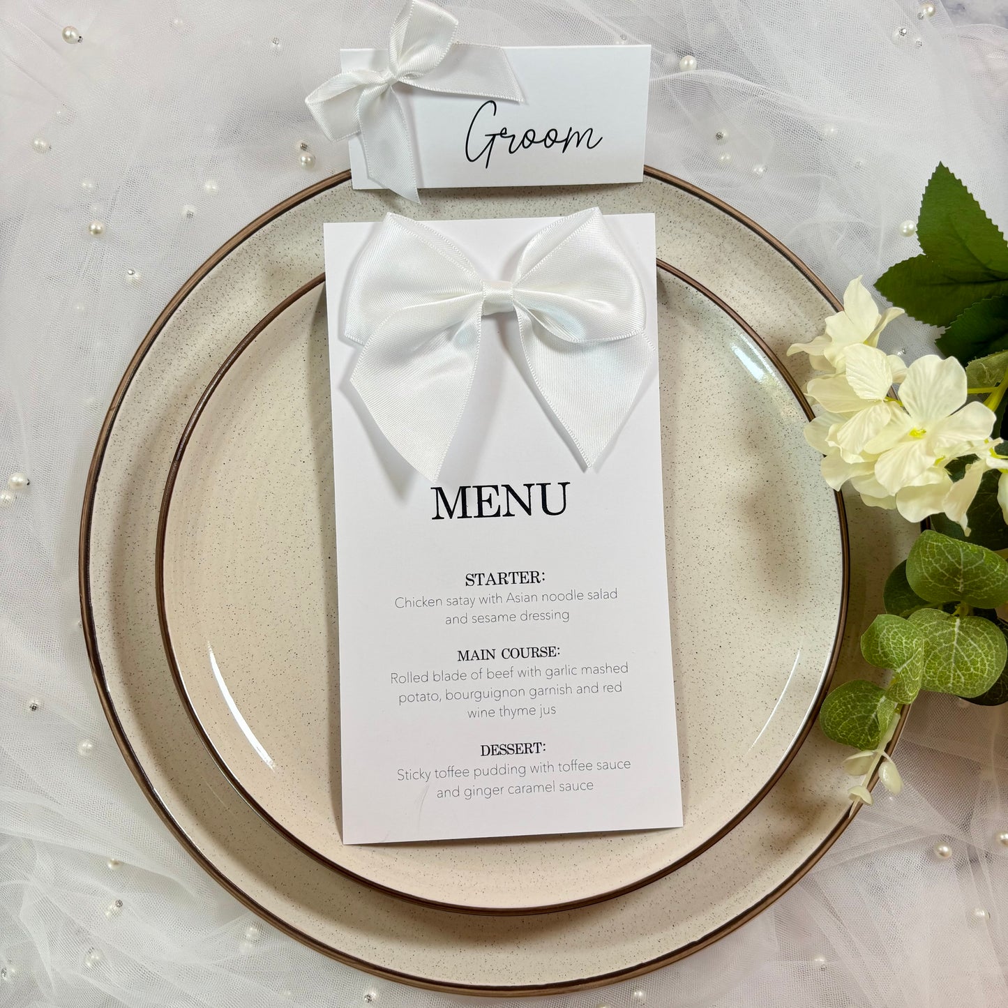 The Classic Bow Menu