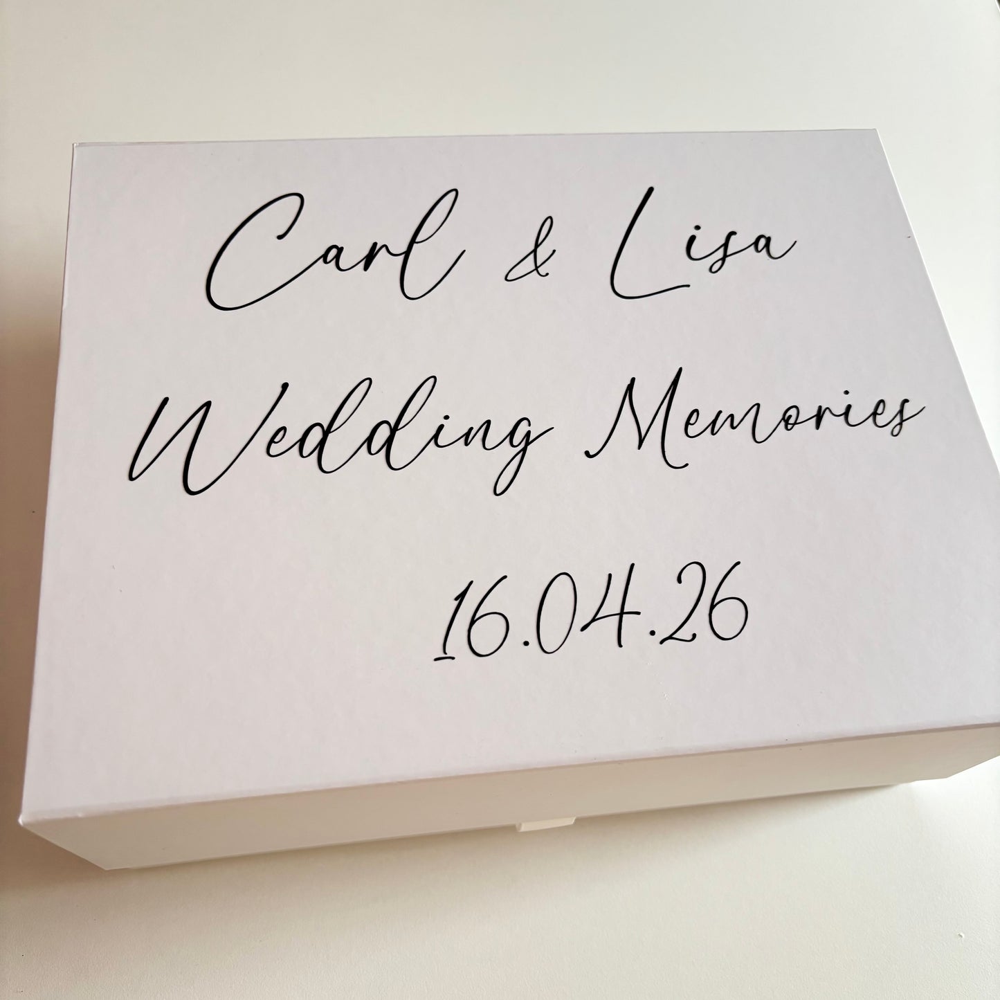 Wedding Keepsake Memory Box