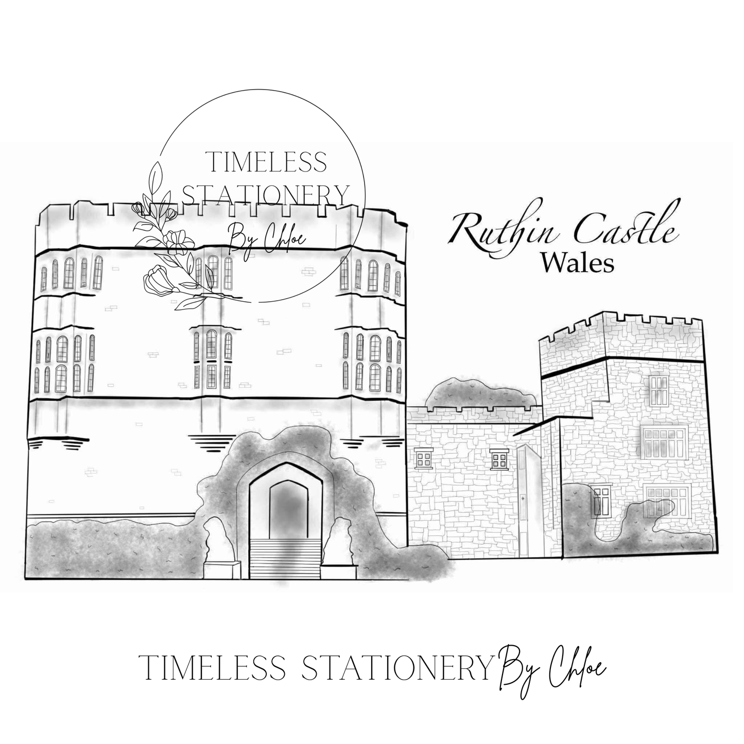 Ruthin Castle Venue Illustration
