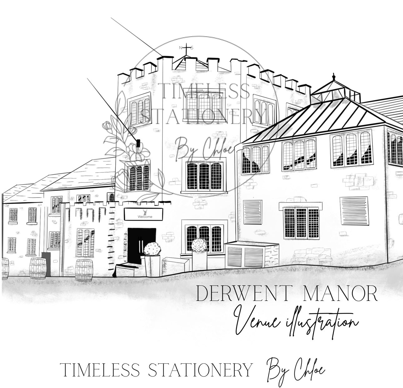 Derwent Manor Venue Illustration