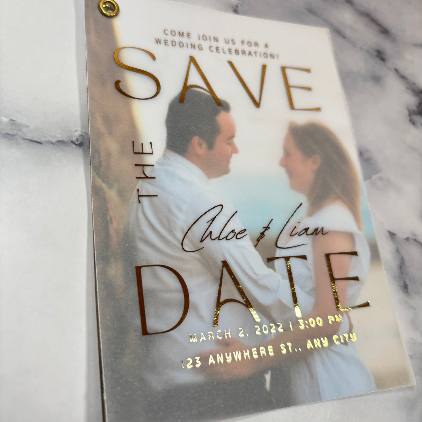 Radiant Love Save The Date