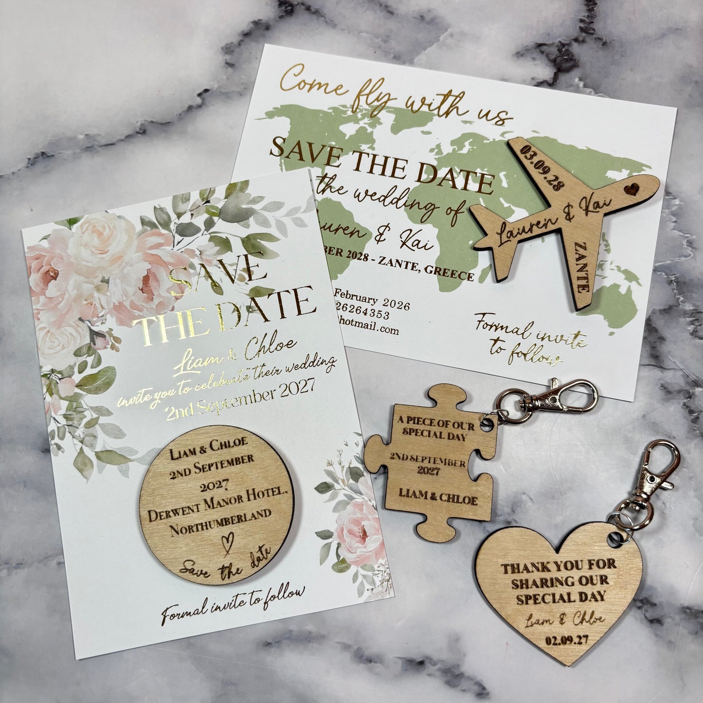 The Destination Keepsake Save the Date