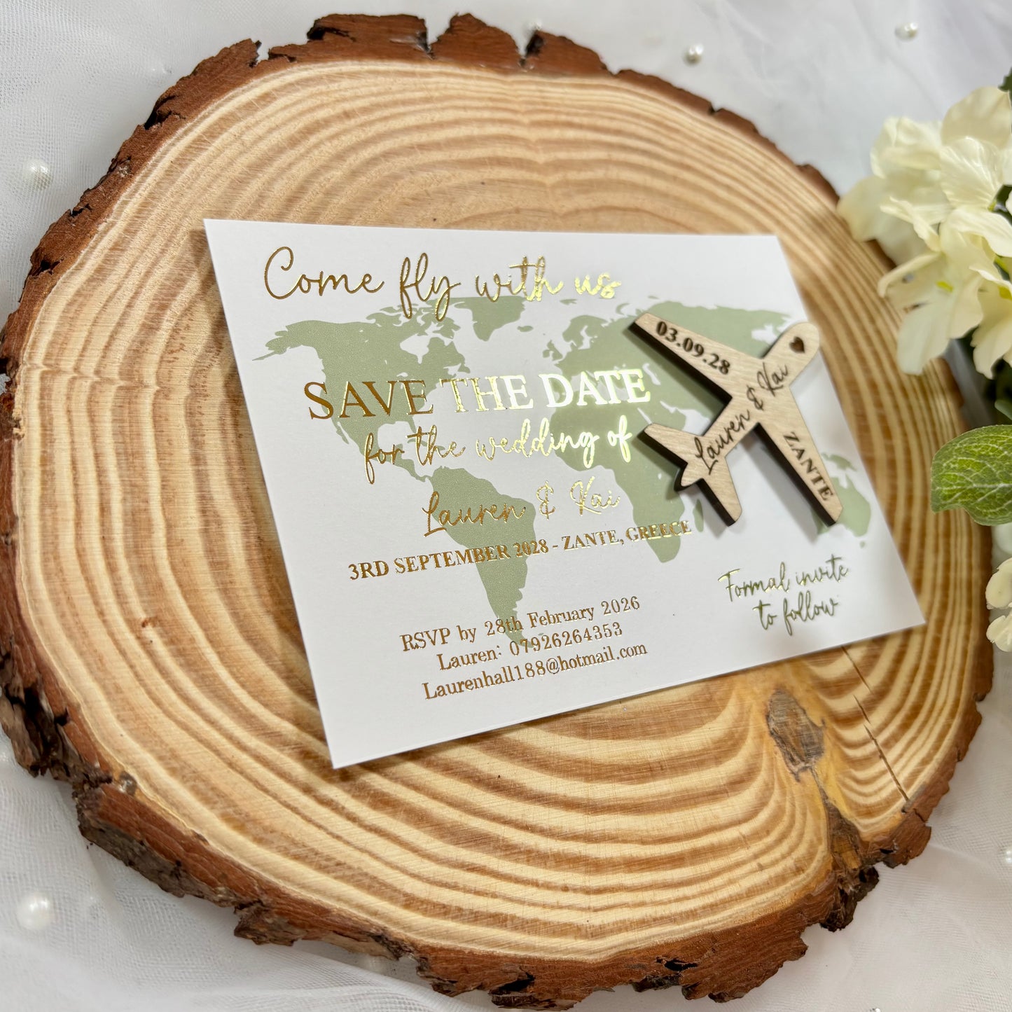The Destination Keepsake Save the Date