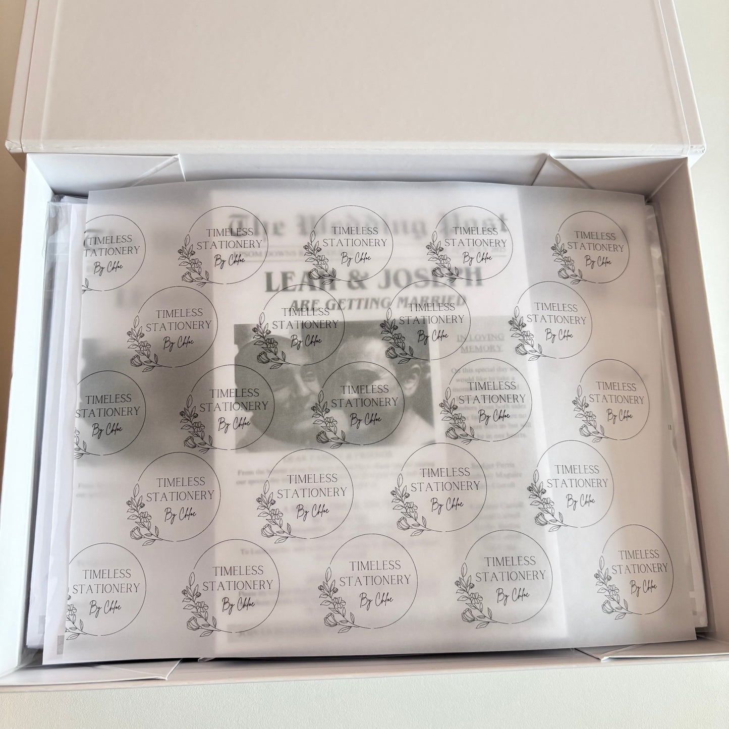 Wedding Newspaper