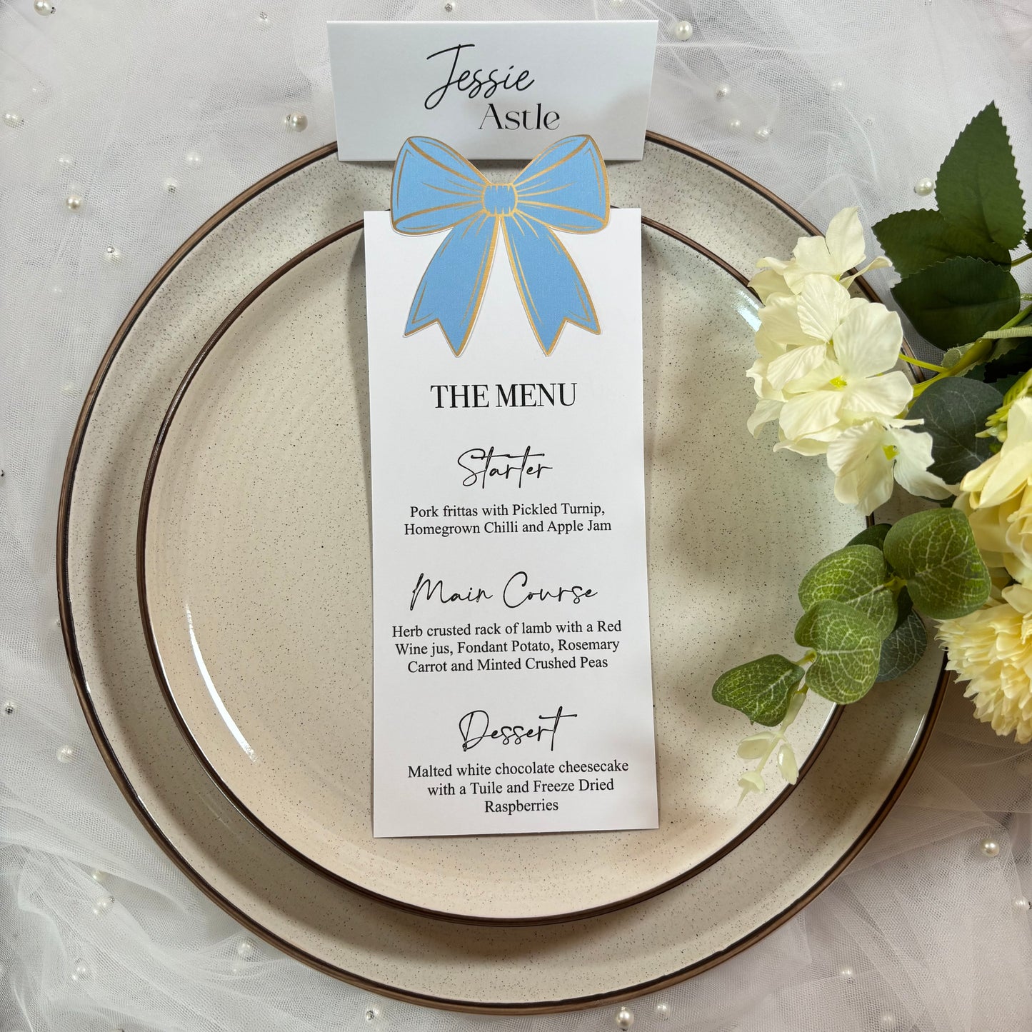 The Statement Bow Menu