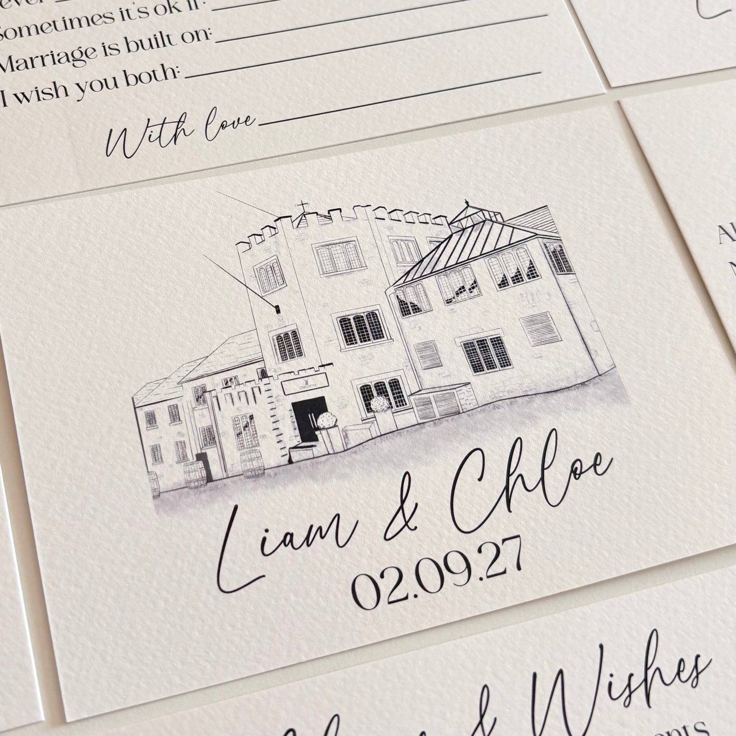 Sample Advice & Wishes Card