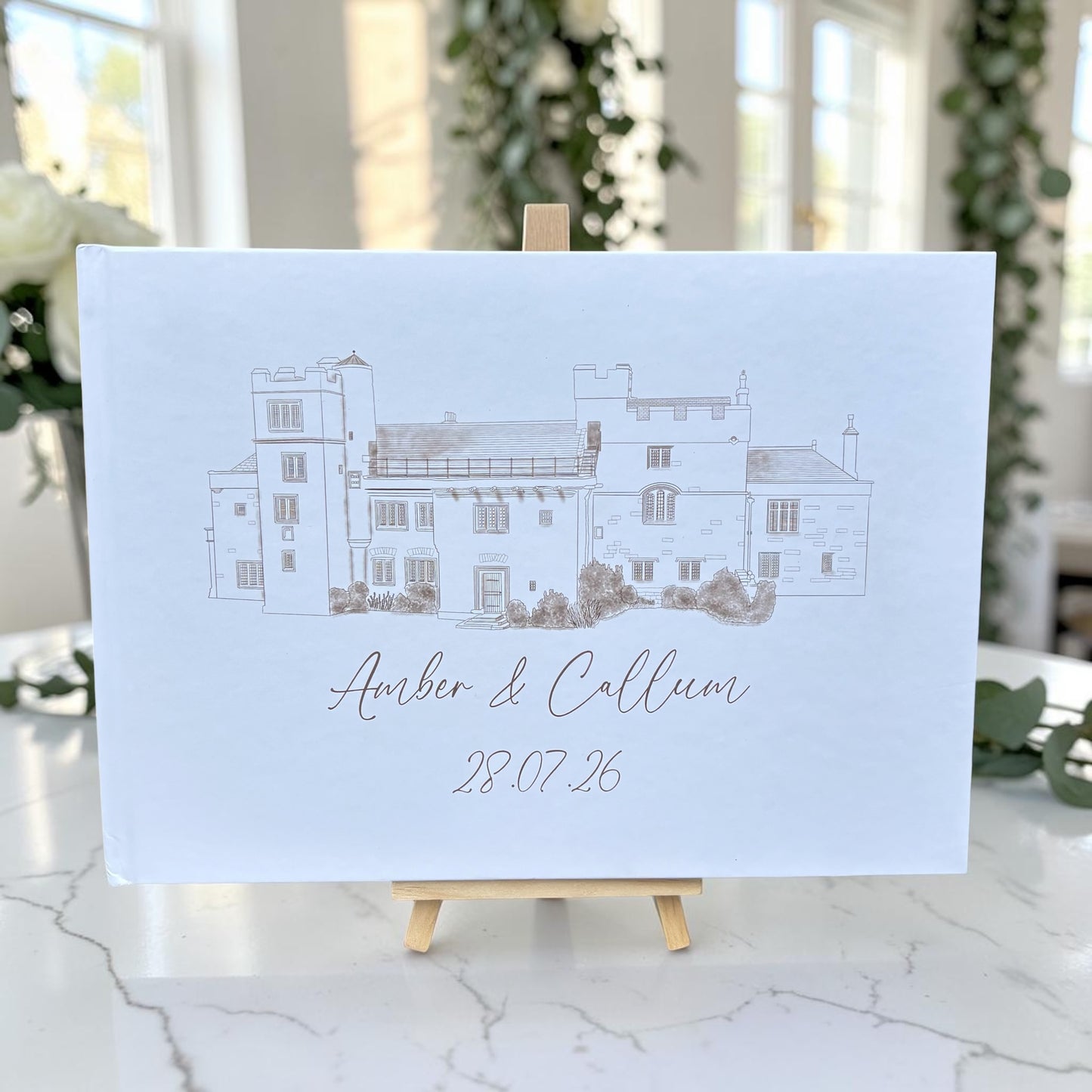 Personalised Wedding Guest Book
