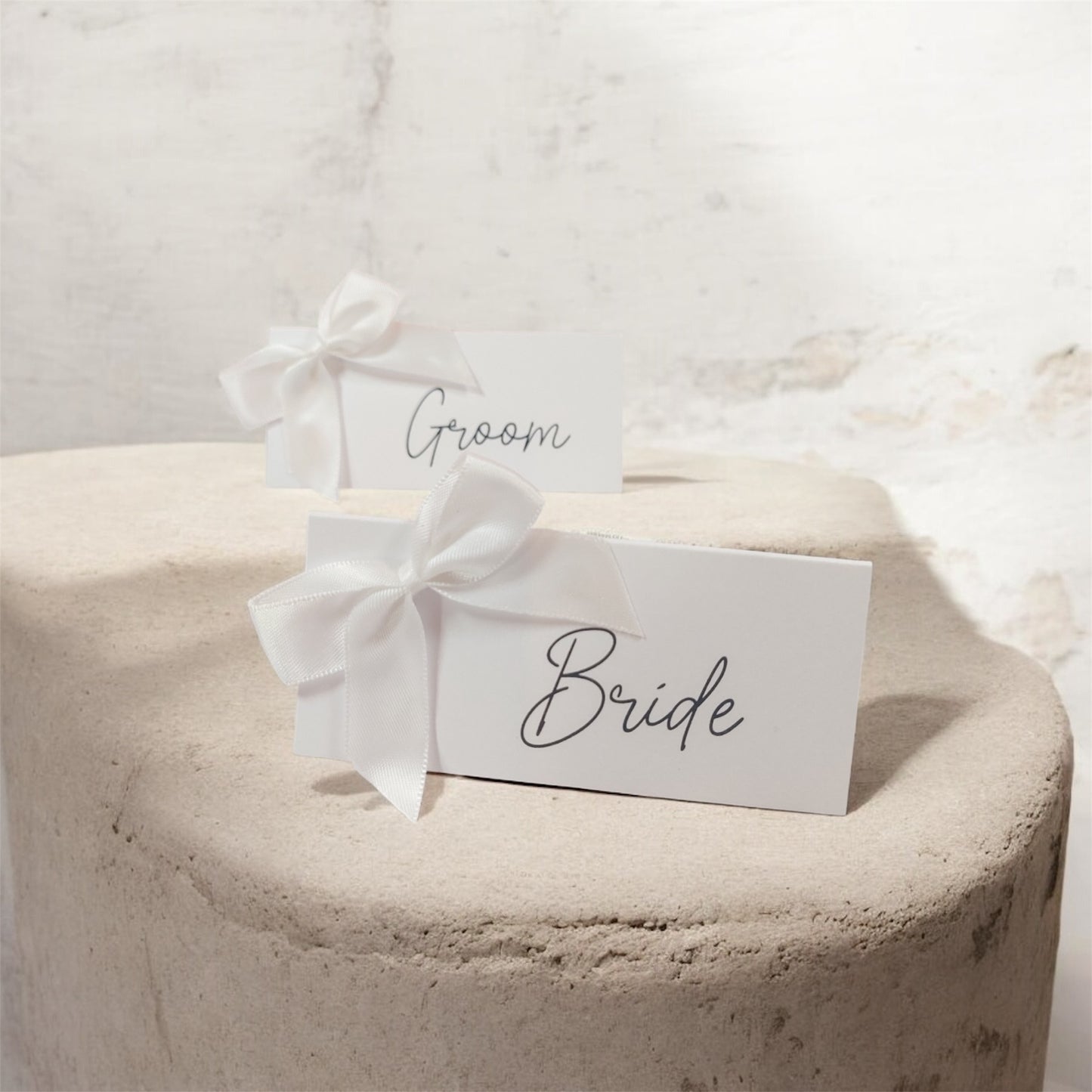 The Bow Place Card