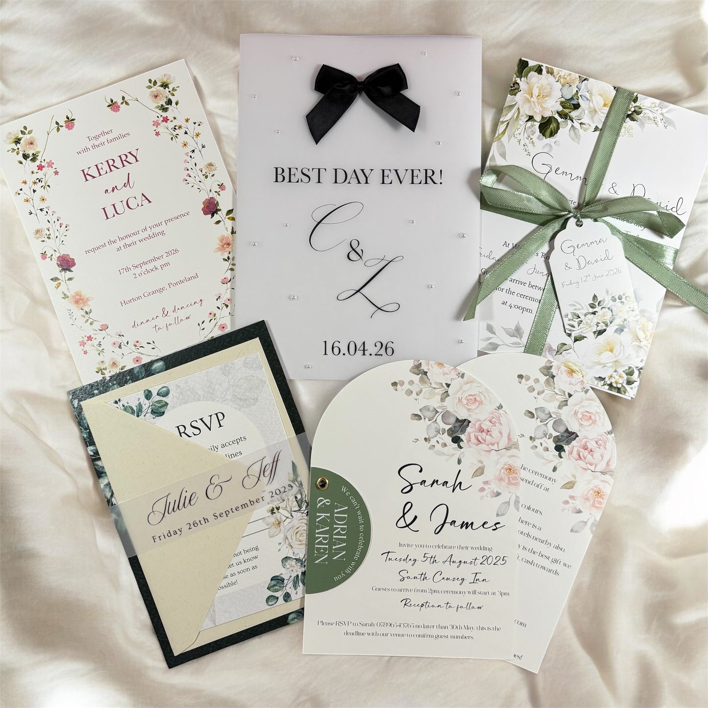 Invitation Suite Sample Box