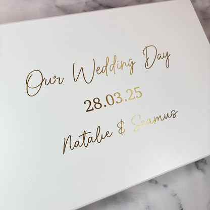 Wedding Keepsake Memory Box