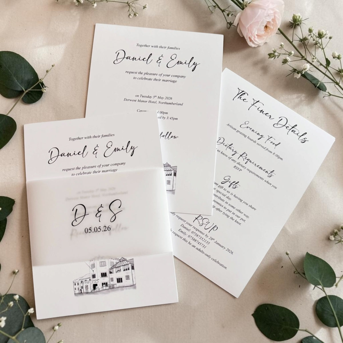 The Classic Vellum Suite