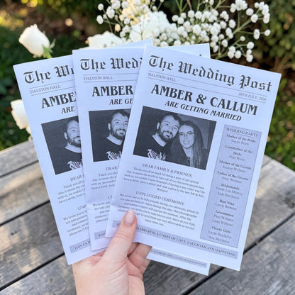 Wedding Newspaper