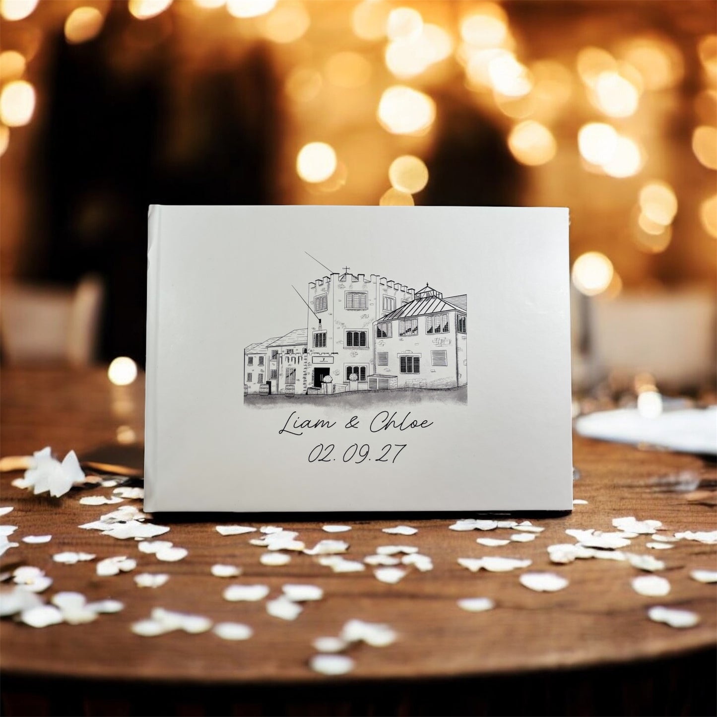 Personalised Wedding Guest Book
