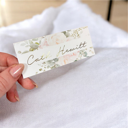 The Floral Band Place Card