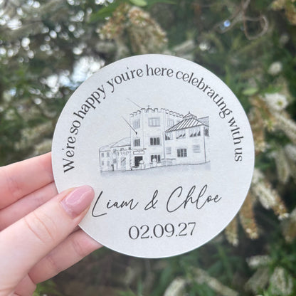 Personalised Drink Mat Coasters