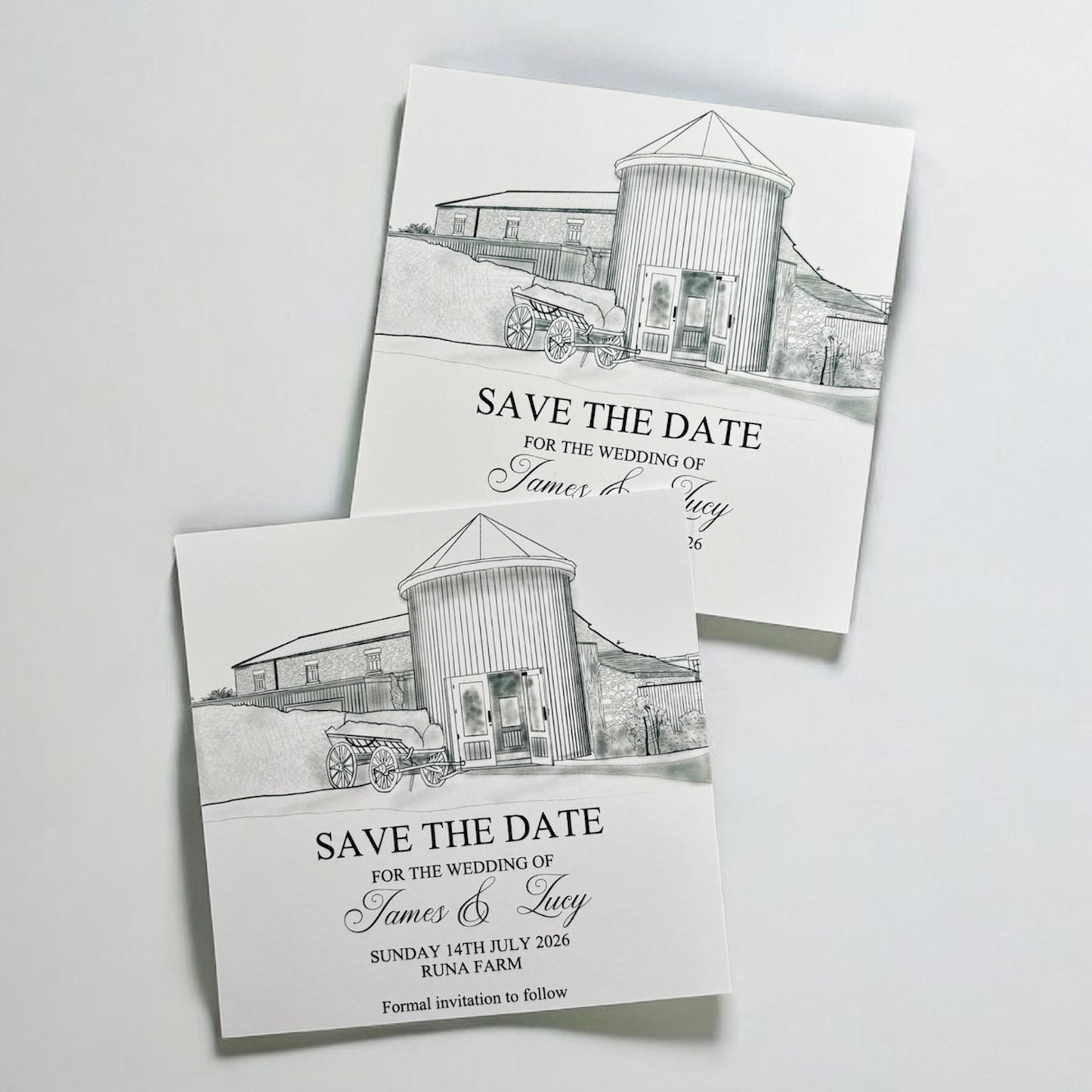 The Illustrated Venue Save the Date