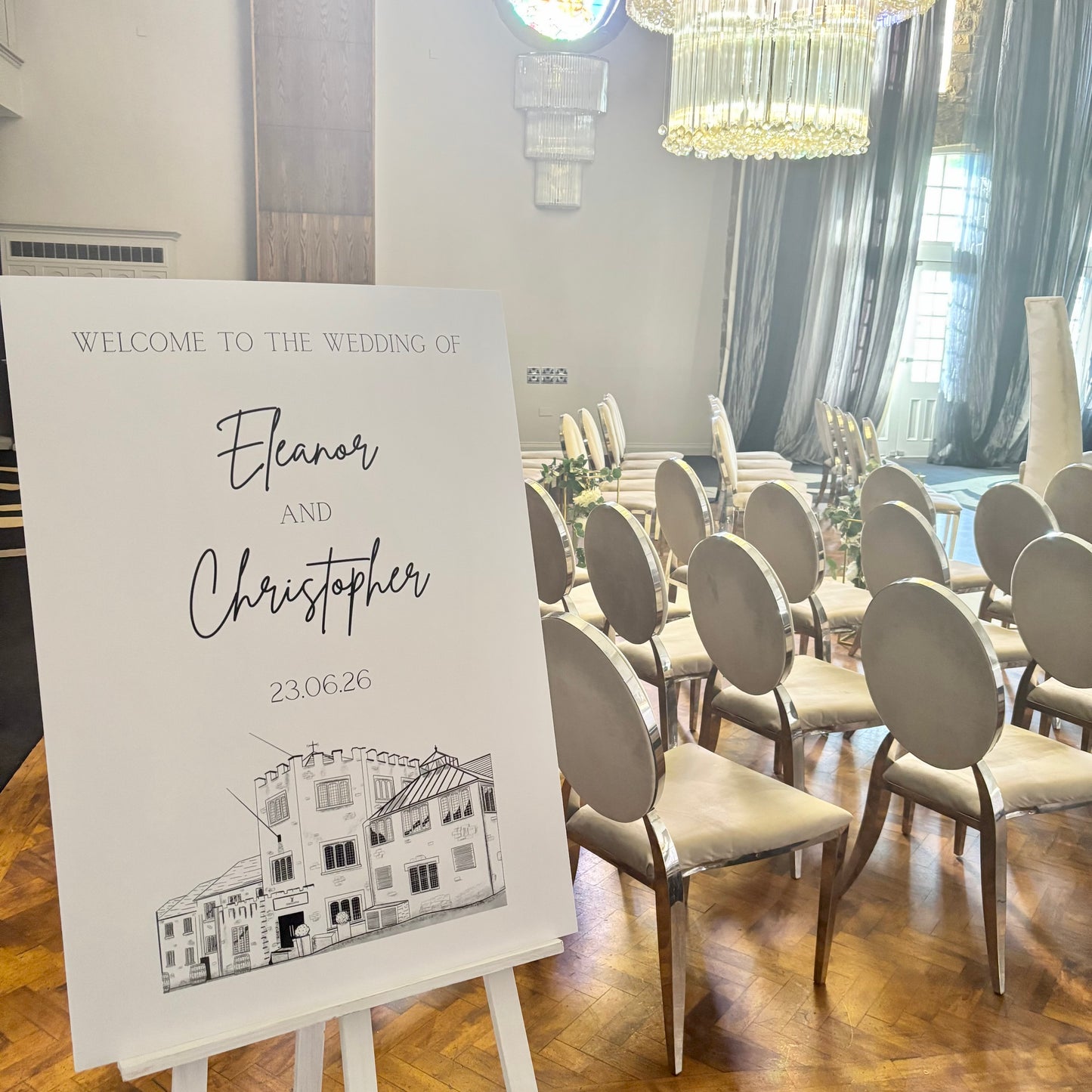 Welcome Sign | Large Foam-board Signage