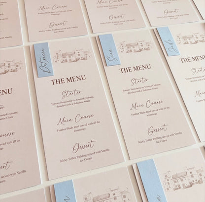 Venue Illustration Menu