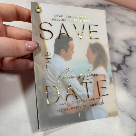 Radiant Love Save The Date