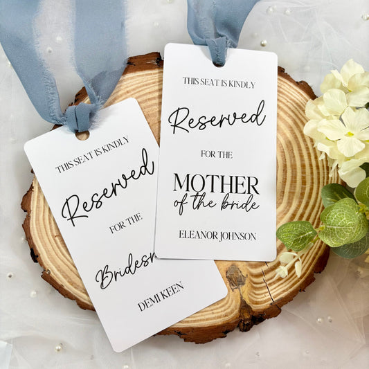 The Graceful Reserved Seat Tag