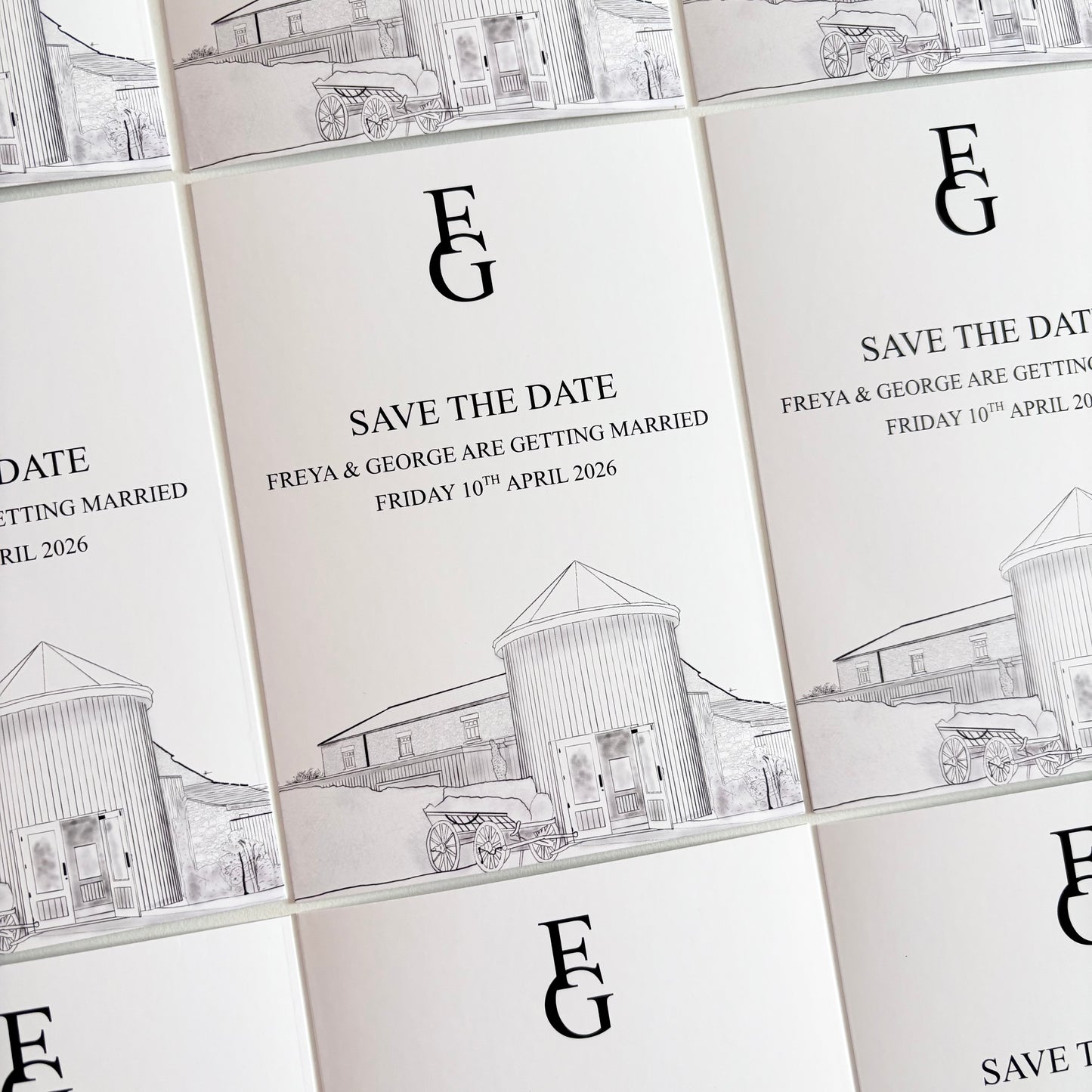 The Monogram Save The Date