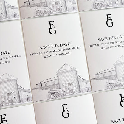 The Monogram Save The Date