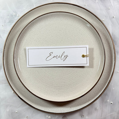 The Keepsake Place Card