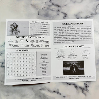 Wedding Newspaper