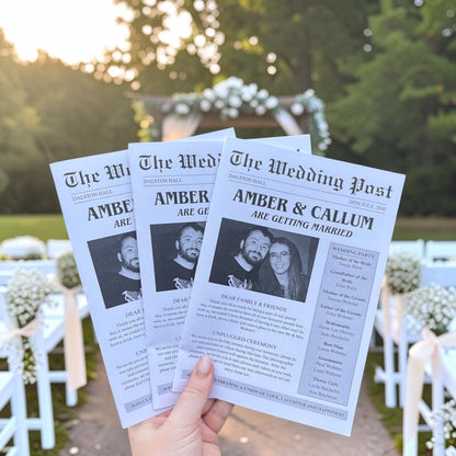 Wedding Newspaper