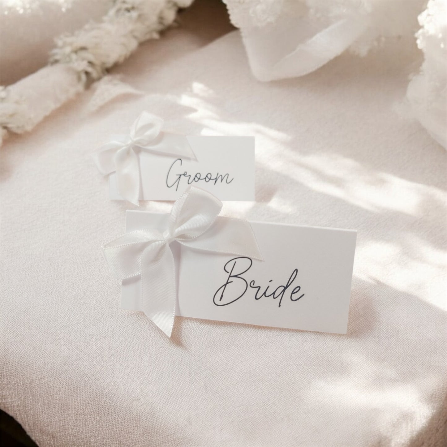 The Bow Place Card