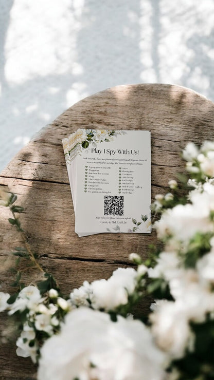 I Spy Wedding Cards