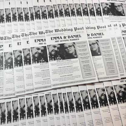Wedding Newspaper