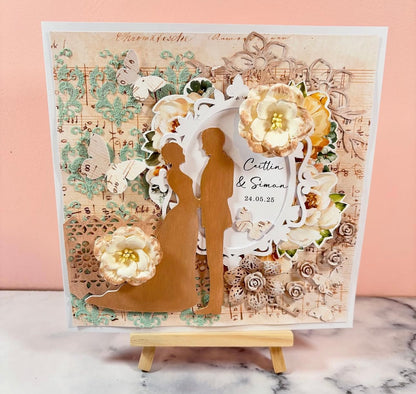Handmade Keepsake Wedding Card