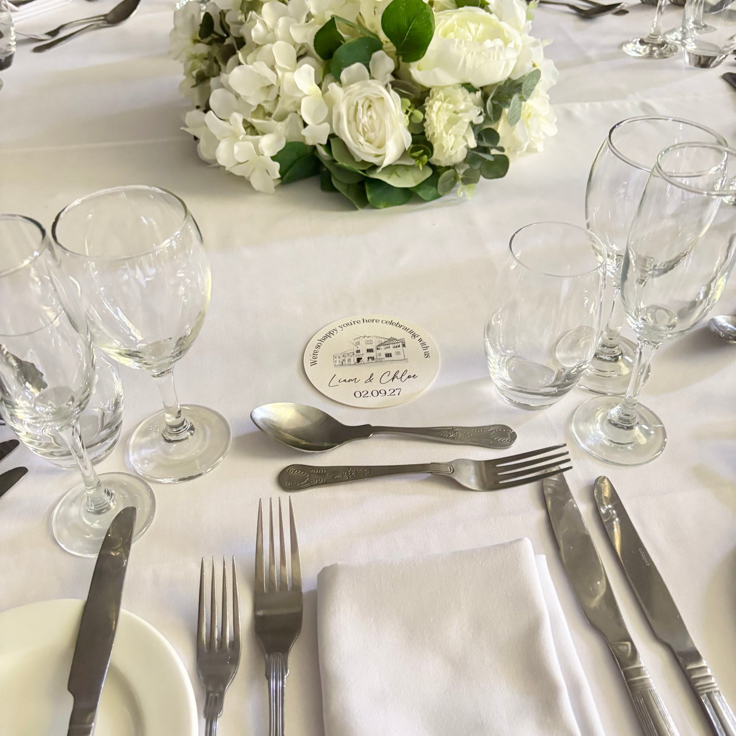 Personalised Drink Mat Coasters