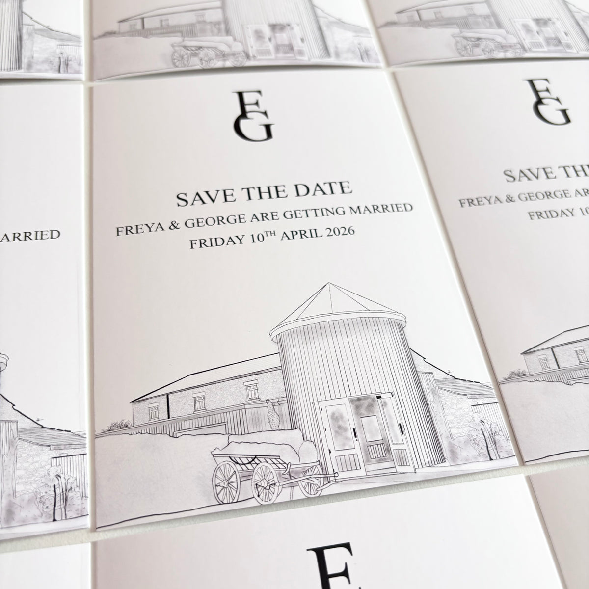 The Monogram Save The Date