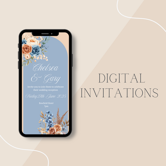 Digital Wedding Invitation