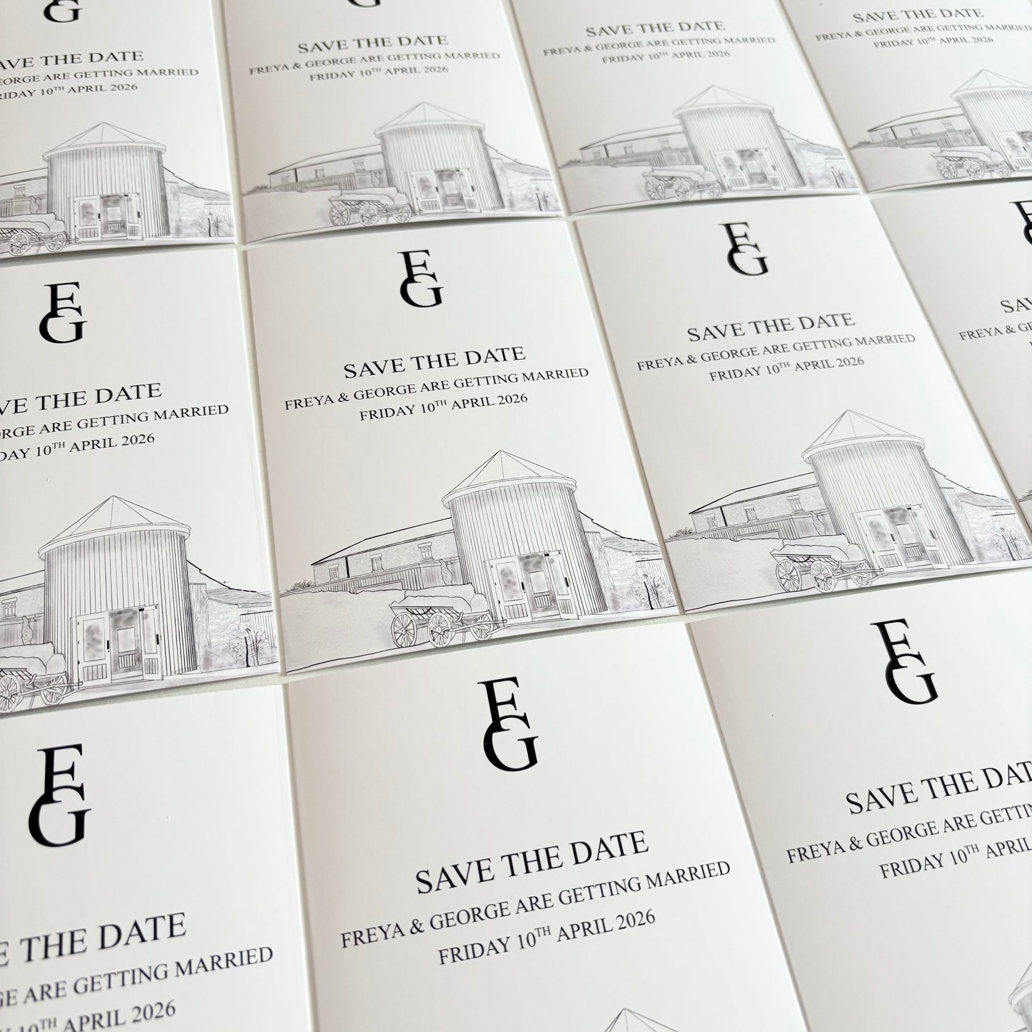 The Monogram Save The Date