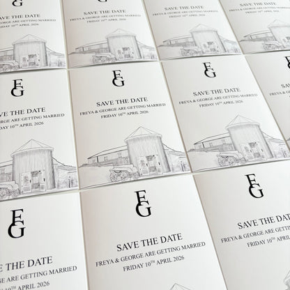 The Monogram Save The Date