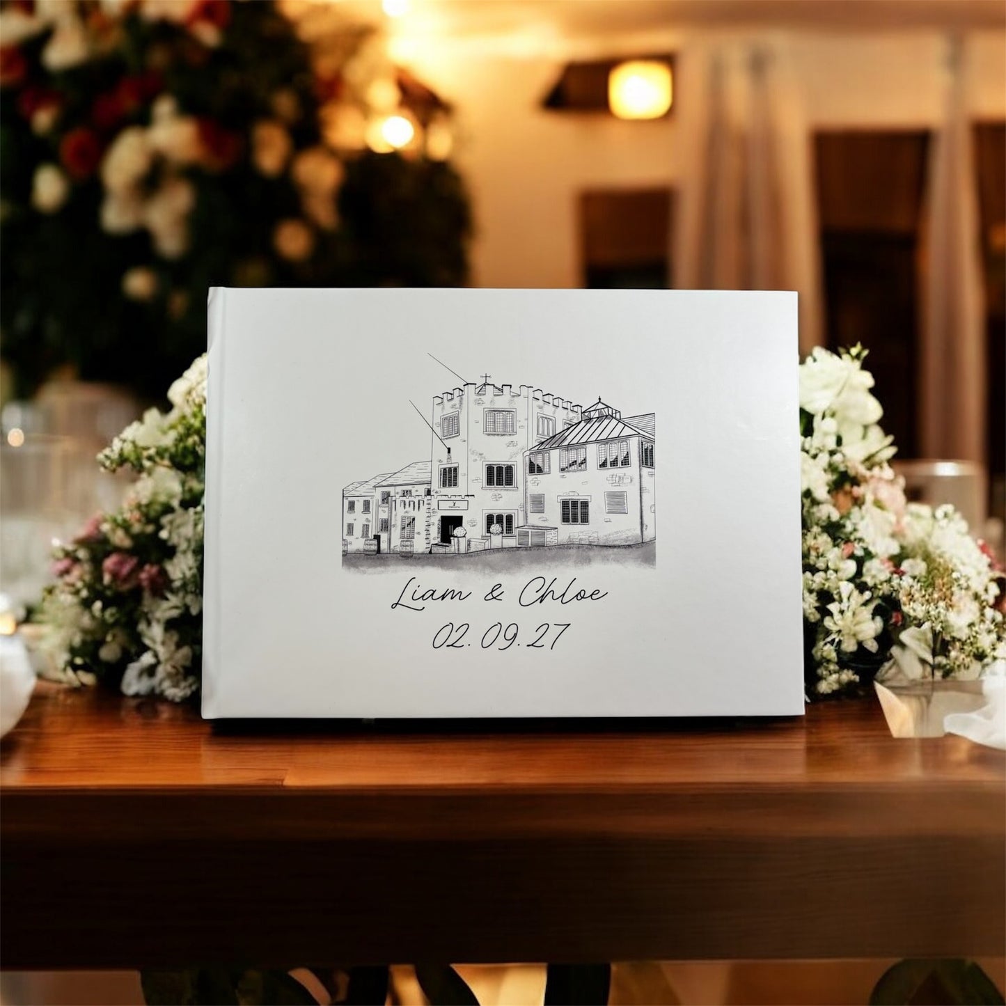 Personalised Wedding Guest Book