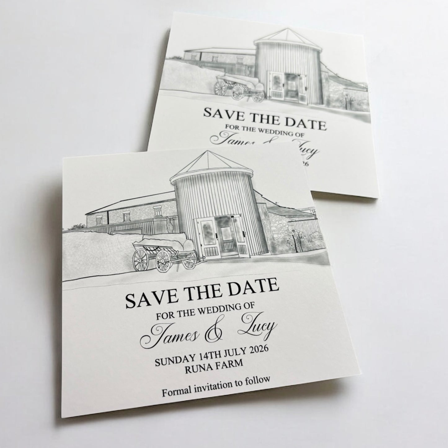 The Illustrated Venue Save the Date