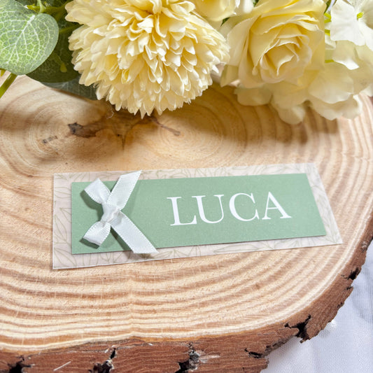 The Refined Place Card